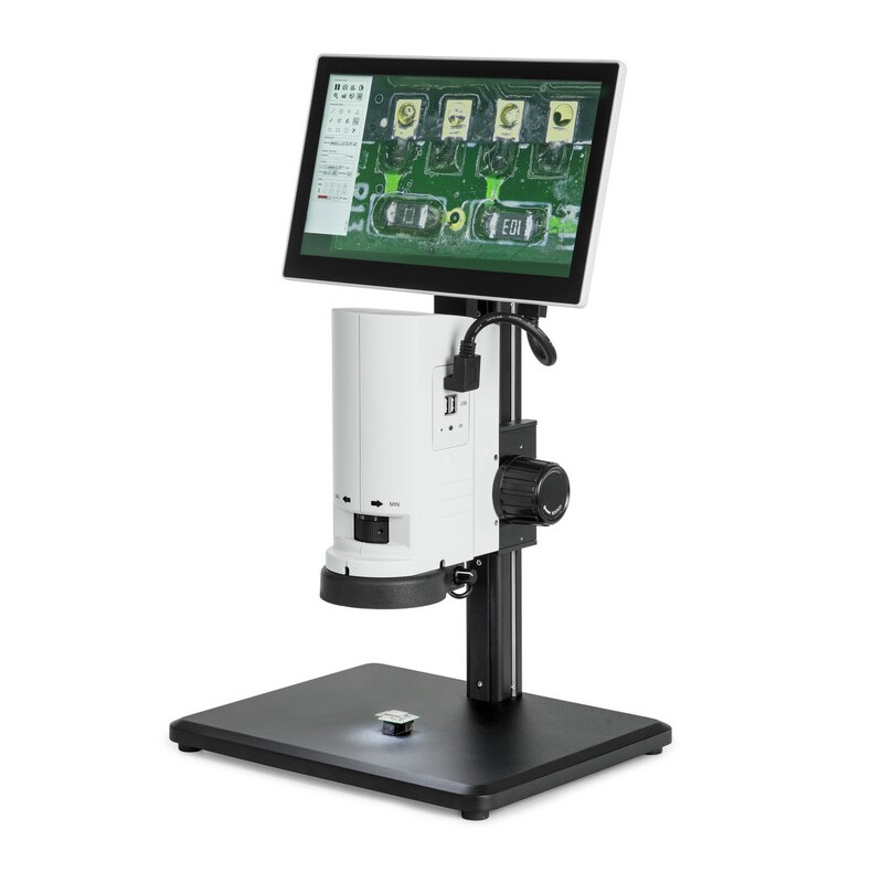 Kern Microscopio OIV 254, digitale, 0,7x-5x, LED, Al, HDMI