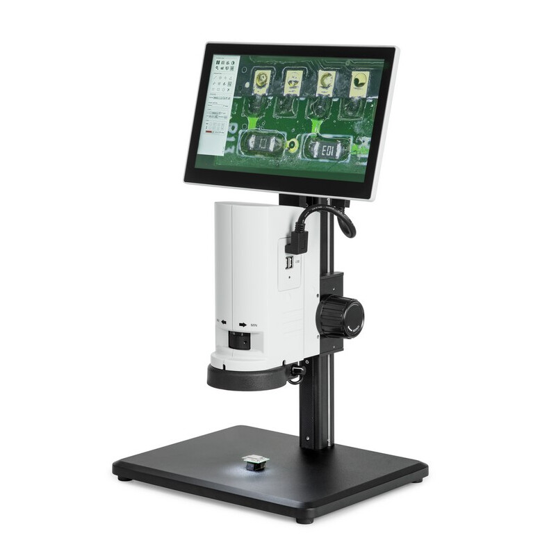 Kern Microscopio OIV 255, digitale, 0,7x-5x, LED, Al, HDMI