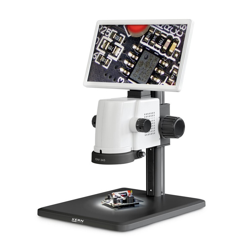Kern Microscopio OIV 345, digitale, 0,7x-4,5x, LED, Al, HDMI