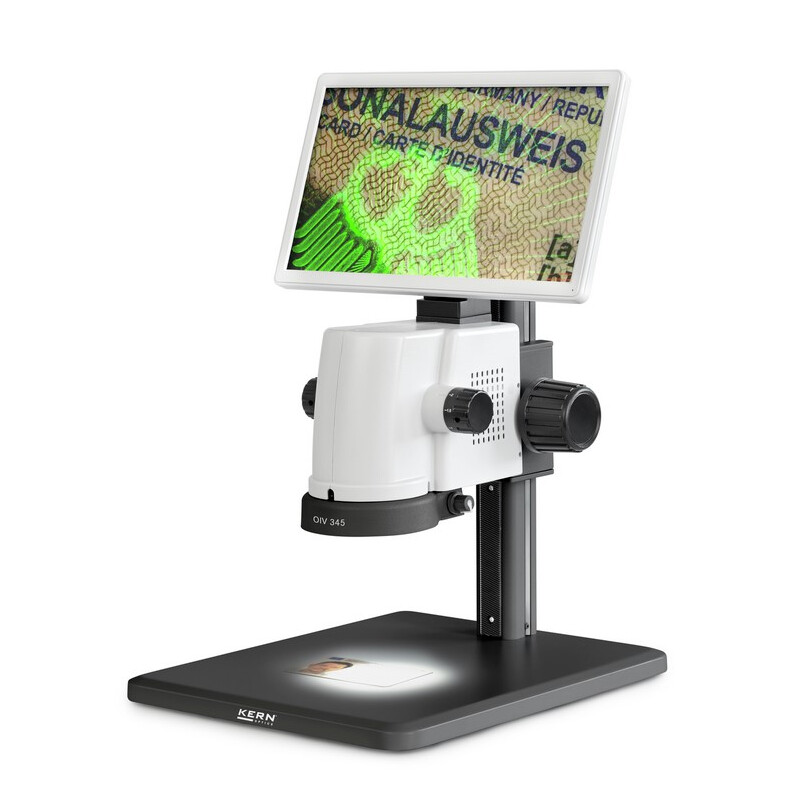 Kern Microscopio OIV 345, digitale, 0,7x-4,5x, LED, Al, HDMI