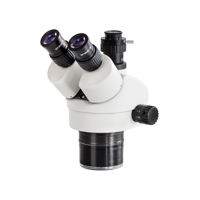 Kern Zoom testa microscopio, OZL 469, trino, 0,7x-4,5x, Al, 3W LED