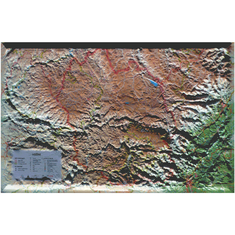 3Dmap Mappa Regionale de la Lozère
