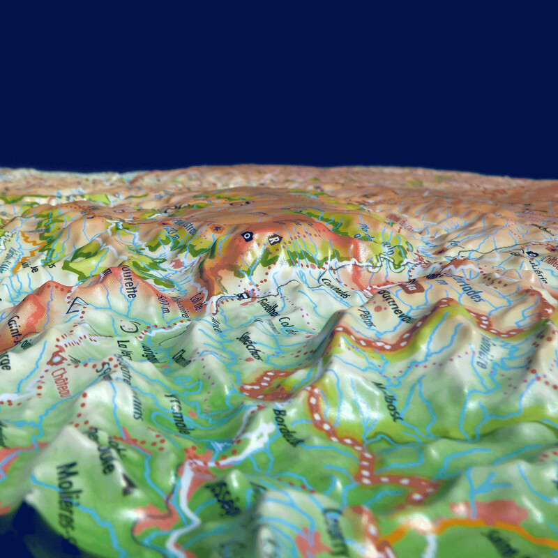 3Dmap Mappa Regionale de la Lozère