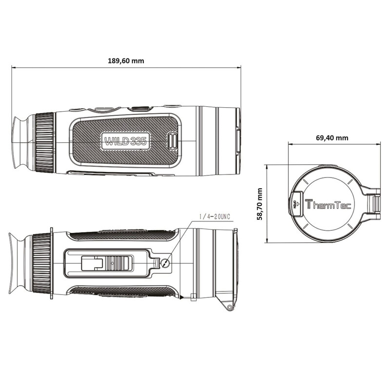 ThermTec Camera termica Wild 335