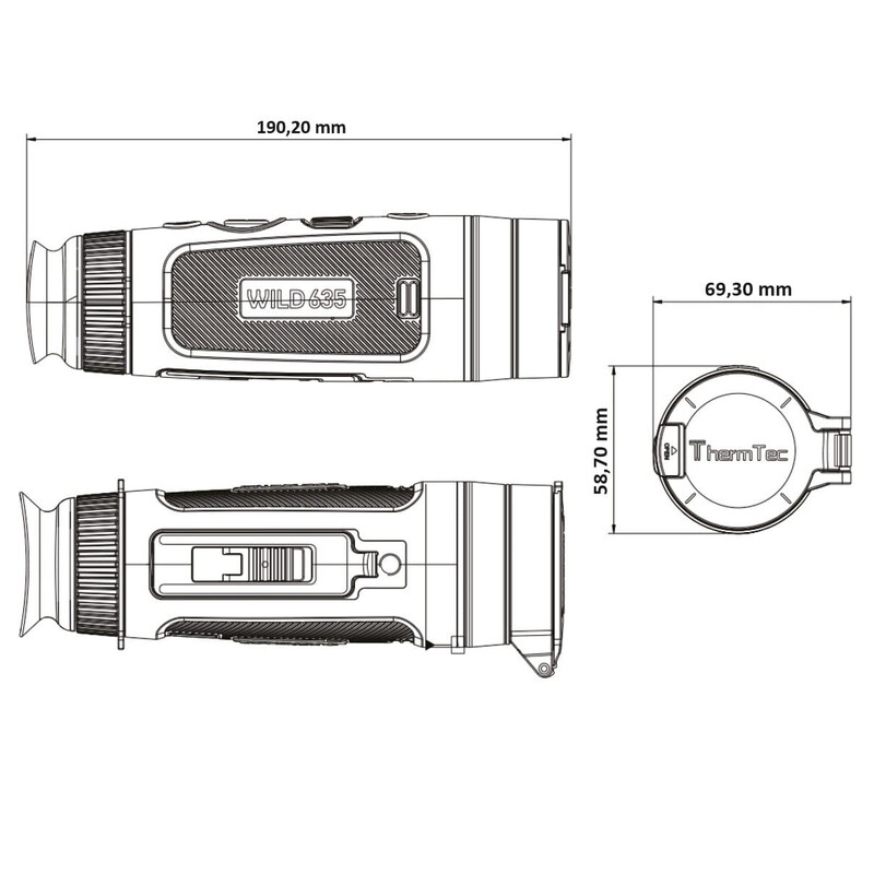 ThermTec Camera termica Wild 635