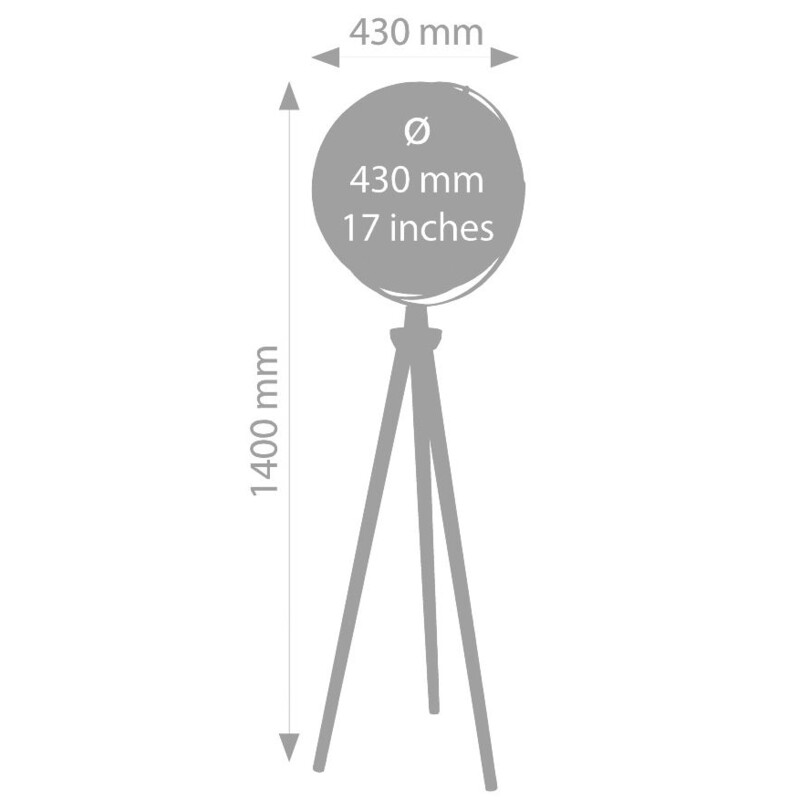 TROIKA Globo da terra Sputnik 43cm