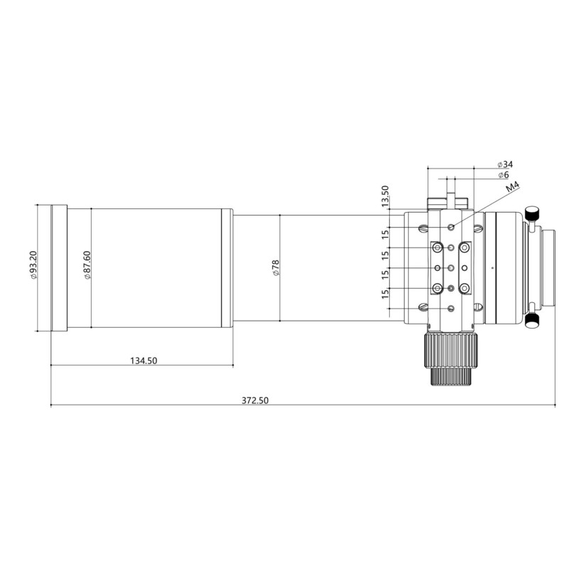 Askar Rifrattore Apocromatico AP 71/490 Flat-Field 71F OTA