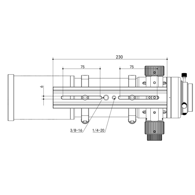 Askar Rifrattore Apocromatico AP 71/490 Flat-Field 71F OTA