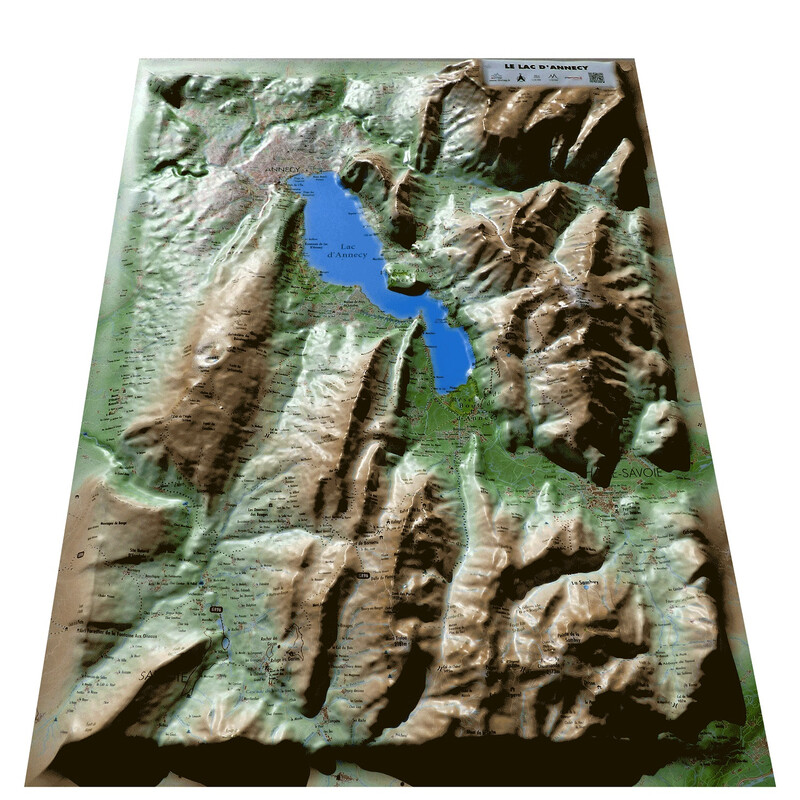 3Dmap Mappa Regionale Le Lac d'Annecy