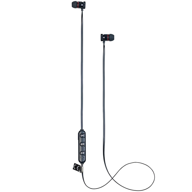 Omegon Cuffie stereo Bluetooth In-Ear con magnete, Bluetooth 5.0