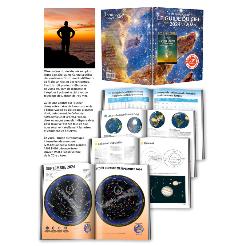 Amds édition  Annuario Le Guide du Ciel 2024-2025