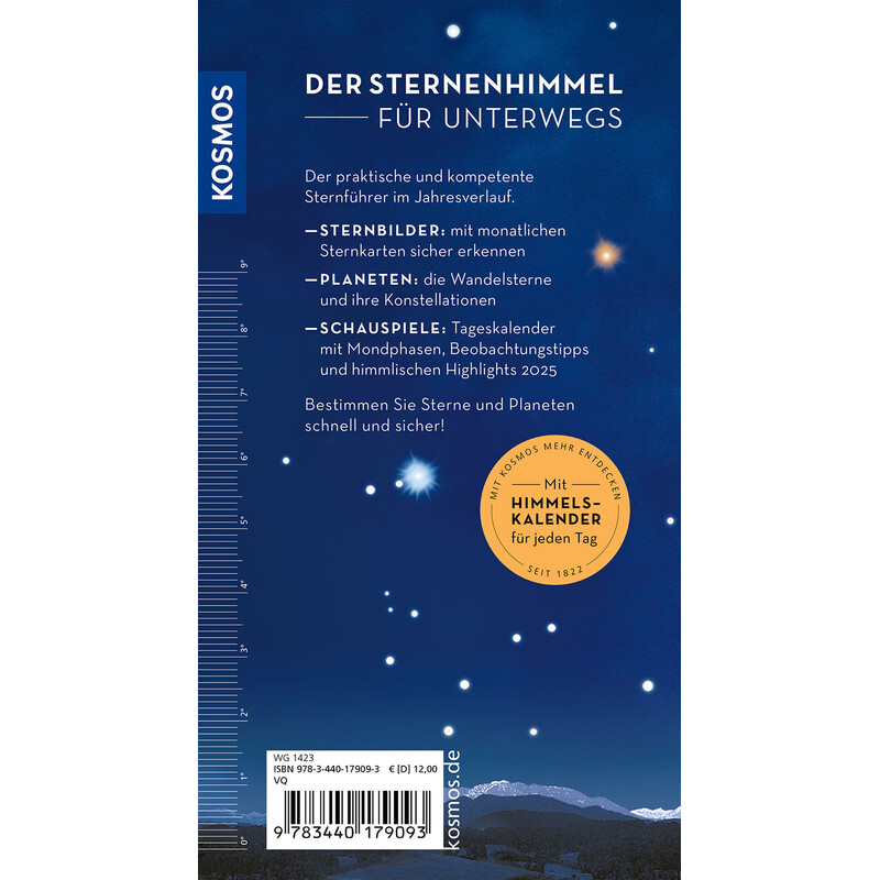 Kosmos Verlag Annuario Was tut sich am Himmel 2025