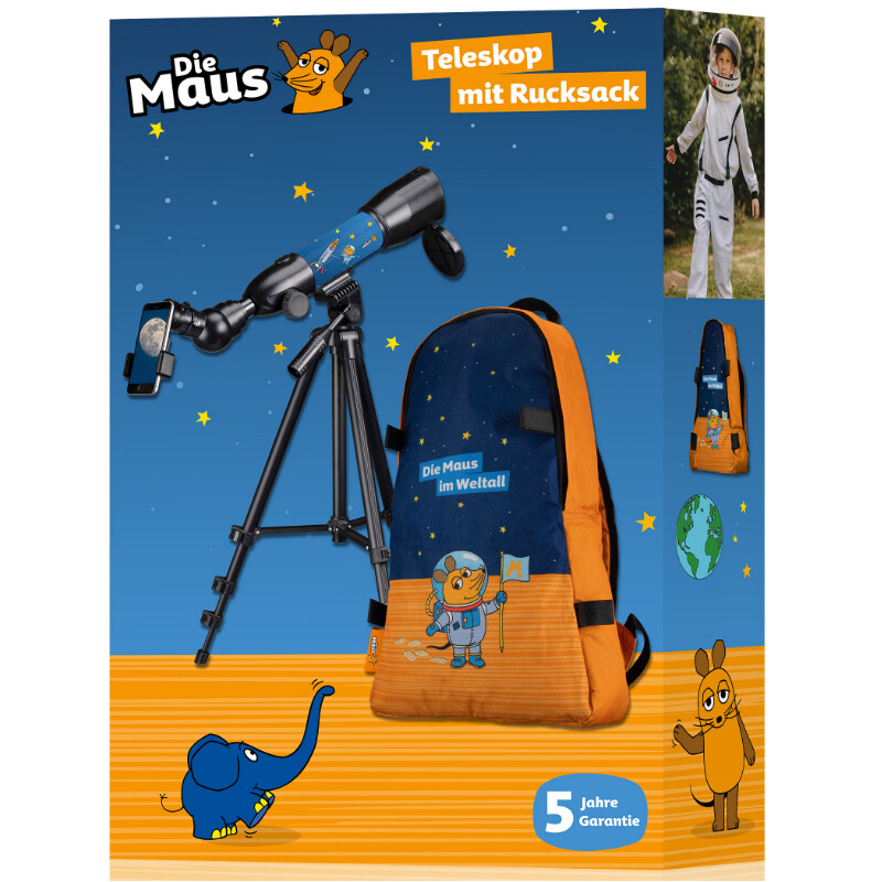DieMaus Telescopio AC 50/350 con Zaino