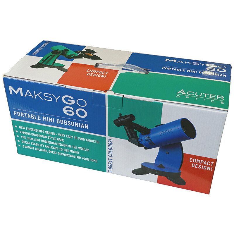 Acuter Telescopio Maksutov  MC 60/750 MAKSYGO-60 Mini Dobson