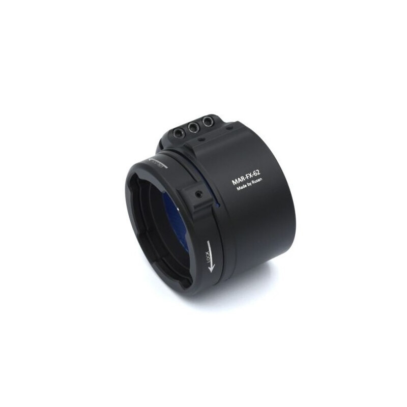 Rusan Adattatore a morsetto Modular per ZEISS Diavari-ZM 1,25-4x24 / Varipoint VM 1,1-4x24 con guida