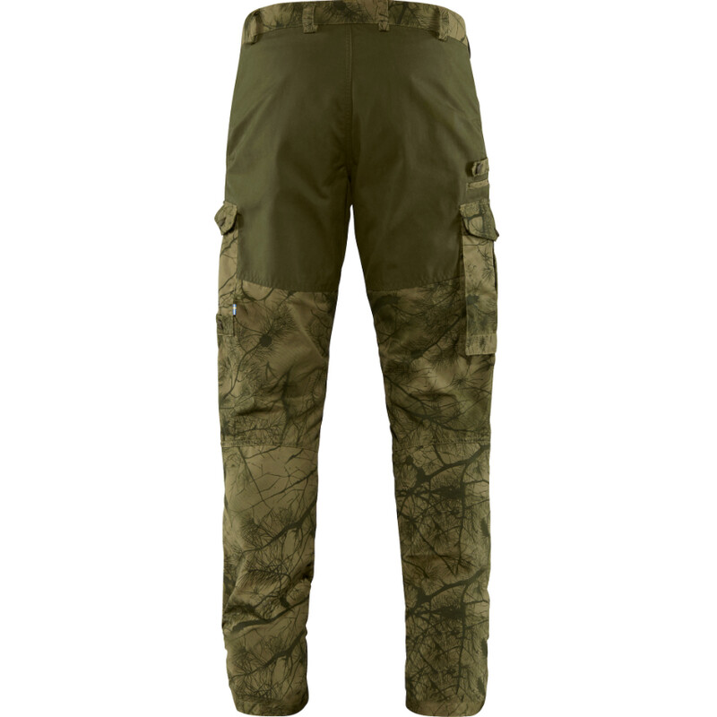 Fjällräven Pantaloni da caccia Barents Pro M, 626-662 Green Camo-Deep Forest, 50