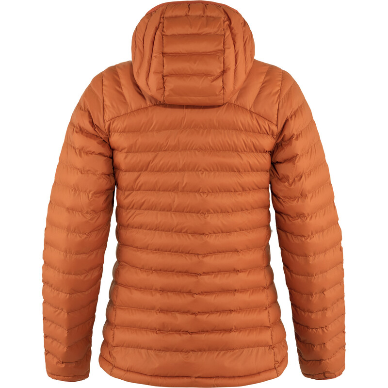 Fjällräven Expedition Lätt Felpa con cappuccio W, 243 Terracotta Brown, L