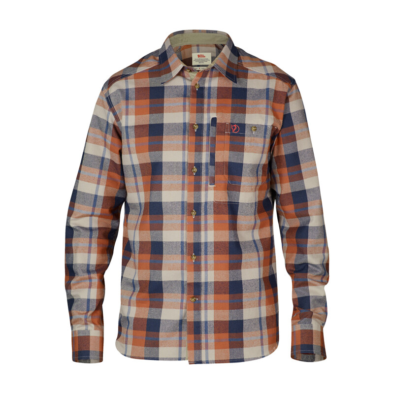 Fjällräven Fjällglim Shirt M, 215 Autumn Leaf, taglia S