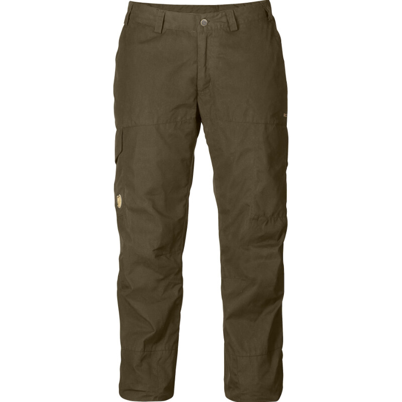 Fjällräven Pantaloni Karla Hydratic, 633 Dark Olive, taglia 38