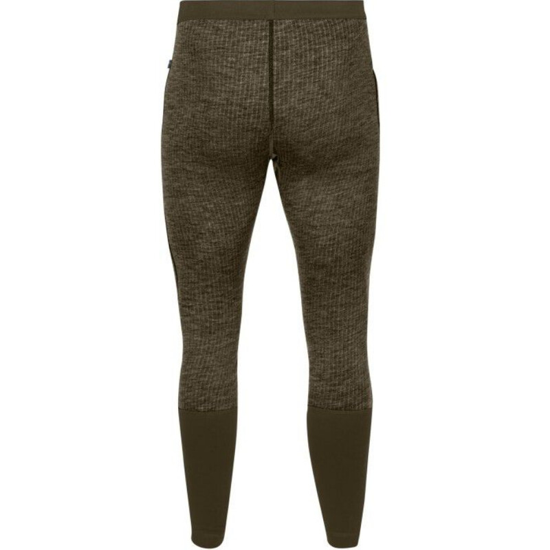 Fjällräven Värmland Woolterry Long Johns M, 633 Dark Olive, taglia XL