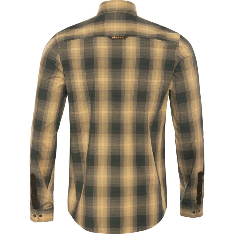 Härkila Camicia Akkan, Giallo/Nero taglia XXL