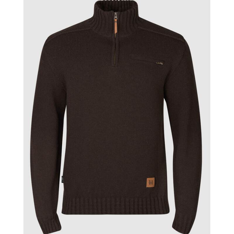 Härkila Maglione in maglia Annaboda 2.0 HSP, marrone Demitasse, taglia XXL