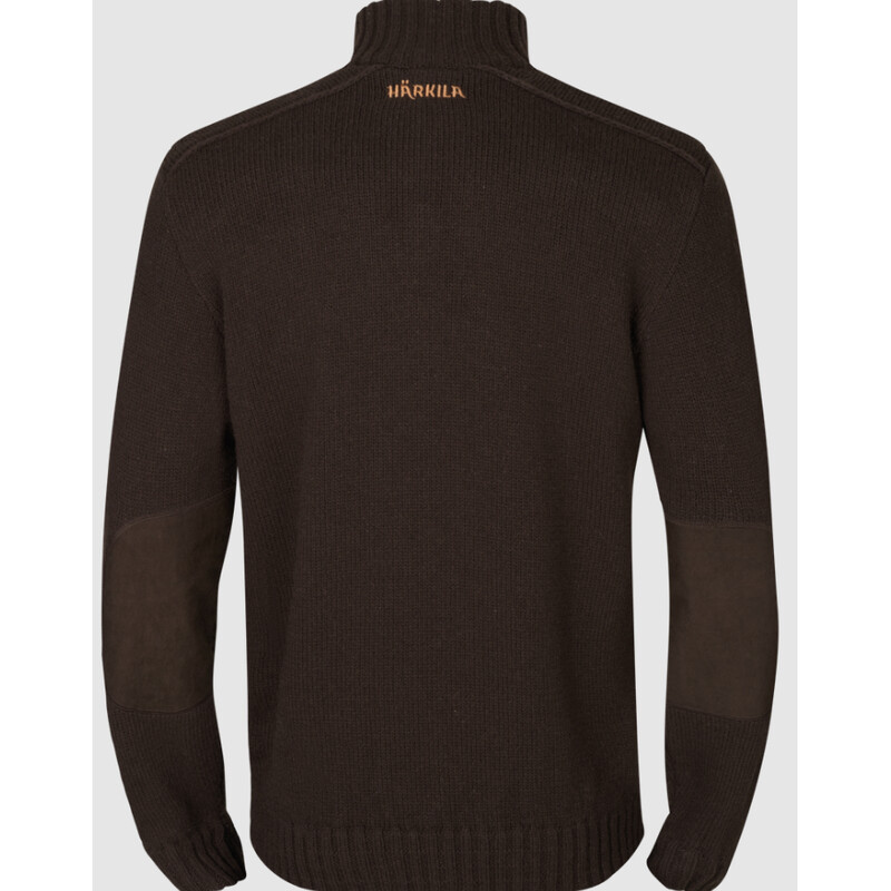 Härkila Maglione in maglia Annaboda 2.0 HSP, marrone Demitasse, taglia XXL