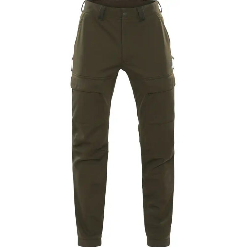Härkila Pantaloni Deer Stalker Light, verde salice/marrone ombra taglia 52
