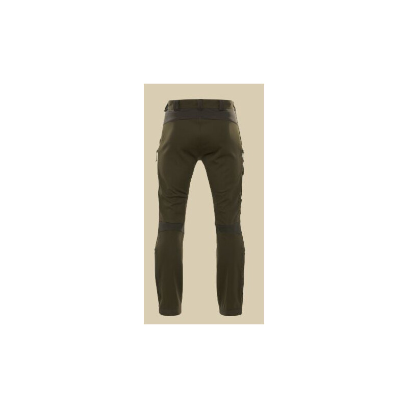 Härkila Pantaloni Deer Stalker Light, verde salice/marrone ombra taglia 54