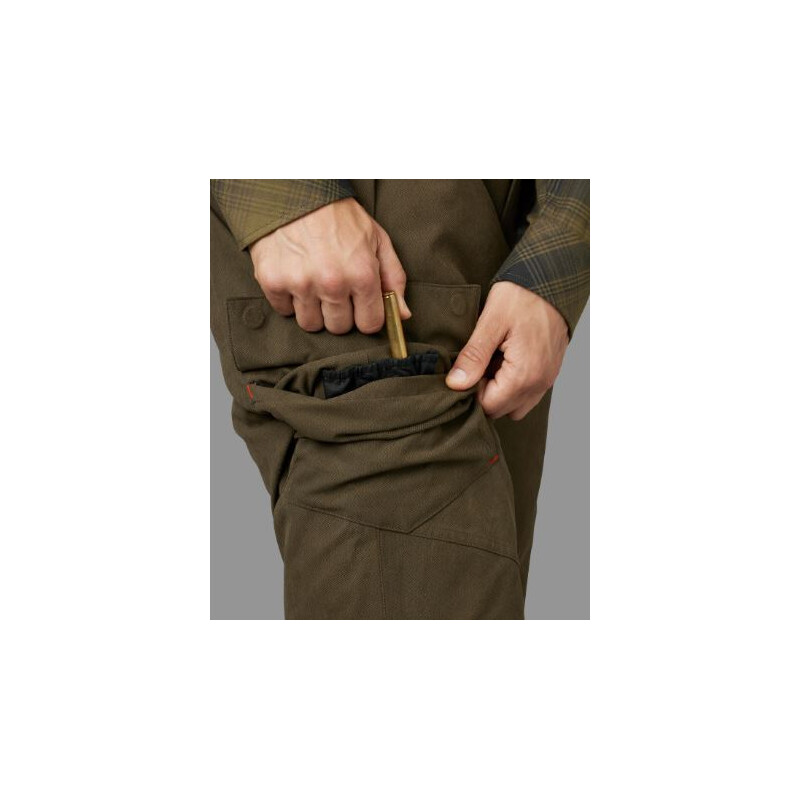 Härkila Pantaloni Driven Hunt HWS Insulated, verde salice, taglia 52