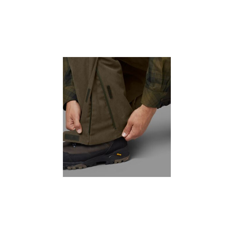 Härkila Pantaloni Driven Hunt HWS Insulated, verde salice, taglia 52