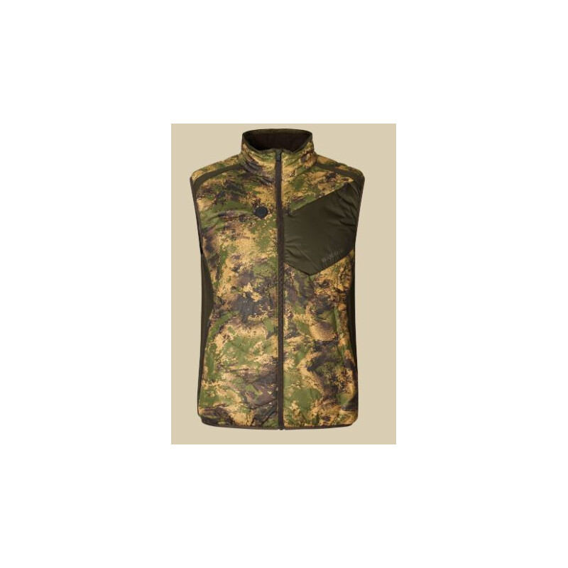 Härkila Gilet riscaldante Camo, AXIS MSP® Forest green, taglia M