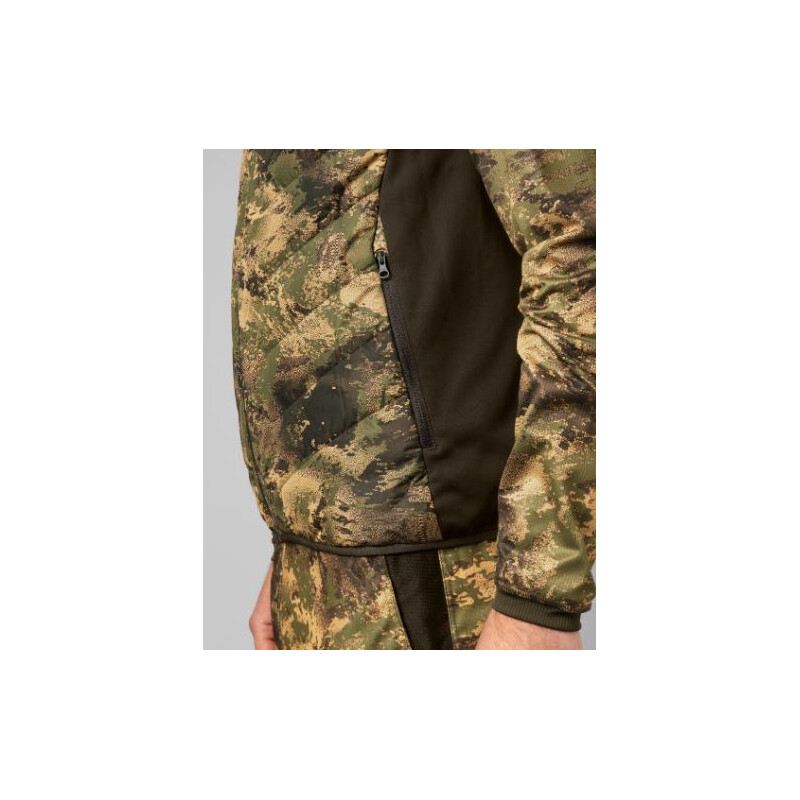 Härkila Gilet riscaldante Camo, AXIS MSP® Forest green, taglia M