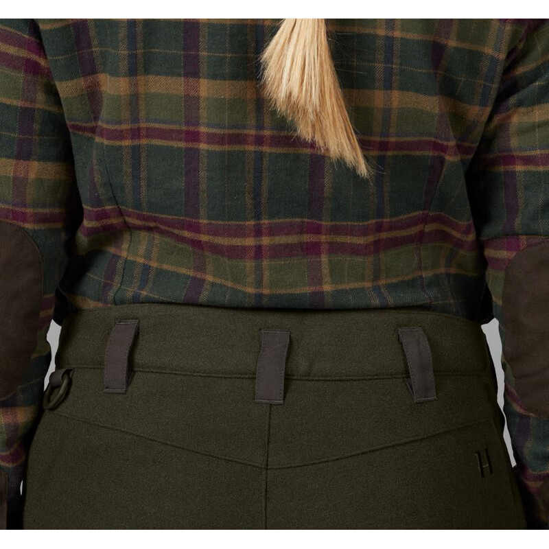 Härkila Metso Hybrid Pantaloni Donna, Verde salice, taglia 38