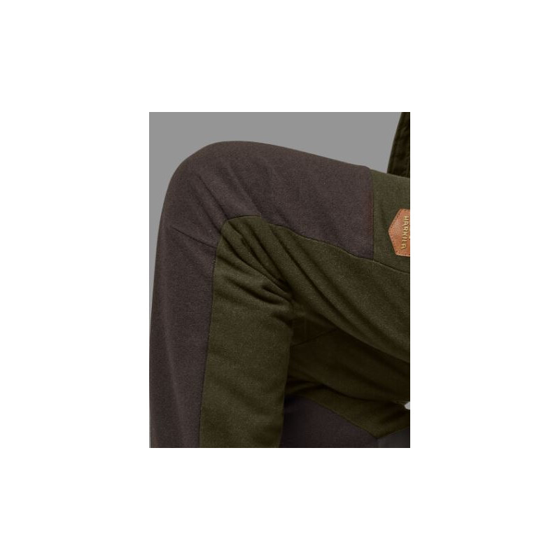 Härkila Metso Pantaloni invernali da donna, verde salice/marrone ombra, taglia 42