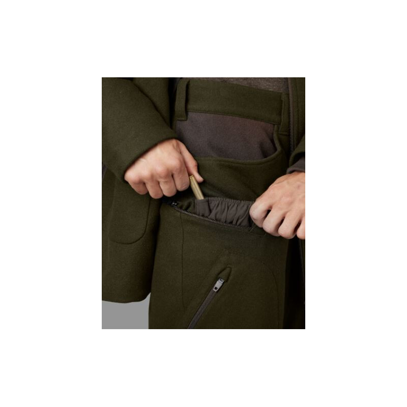 Härkila Pantaloni invernali Metso, verde salice/marrone ombra, taglia 48
