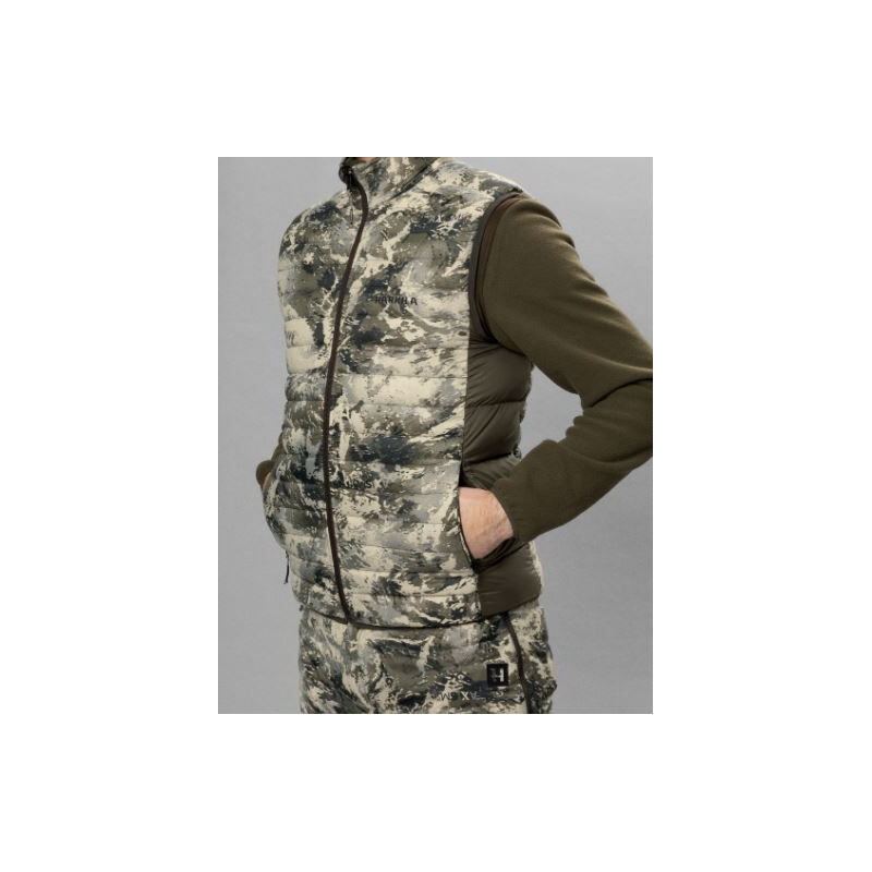 Härkila Gilet Mountain Hunter Expedition rev. Down AXIS MSP Mountain/Shadow brown, XL