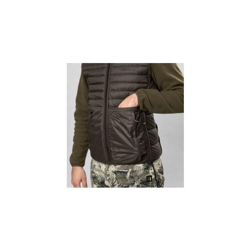Härkila Gilet Mountain Hunter Expedition rev. Down AXIS MSP Mountain/Shadow brown, XL