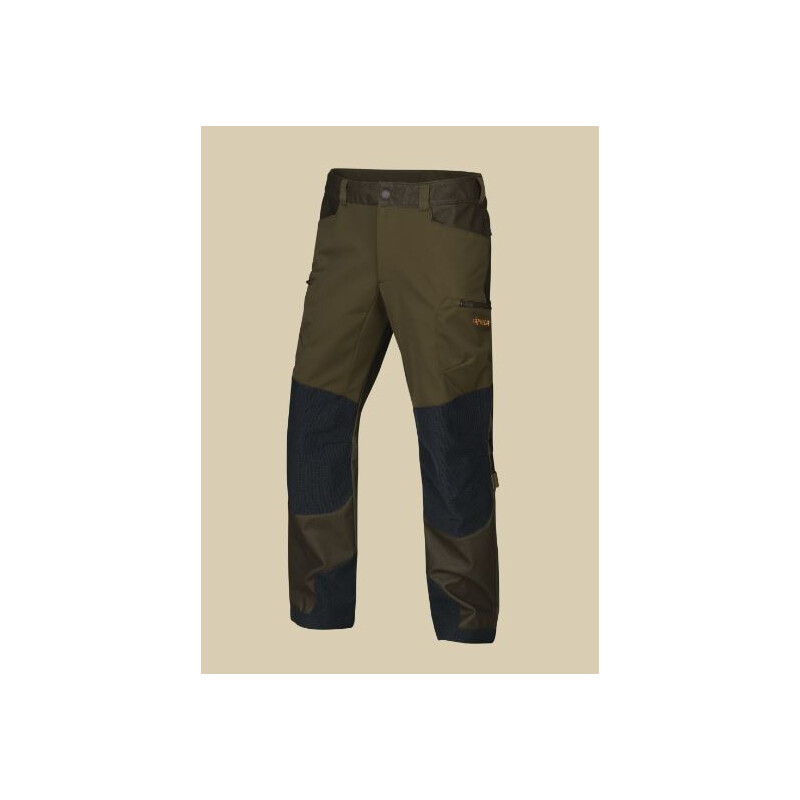 Härkila Pantaloni Mountain Hunter Hybrid, verde salice, taglia 54
