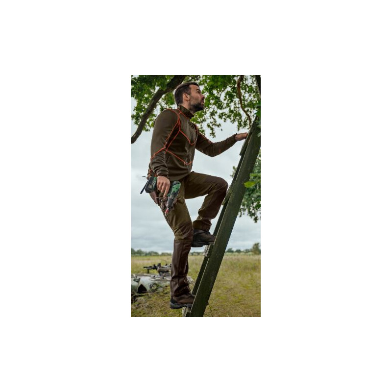 Härkila Pantaloni scandinavi , verde salice/marrone scuro, taglia 50