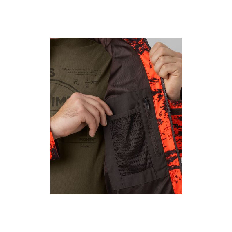 Härkila Wildboar Pro camo HWS jacket AXIS MSP® Arancione Blaze, 50