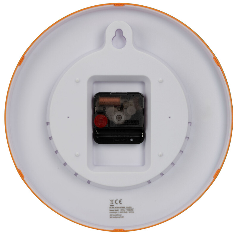 DieMaus Orologio da parete per bambini arancione