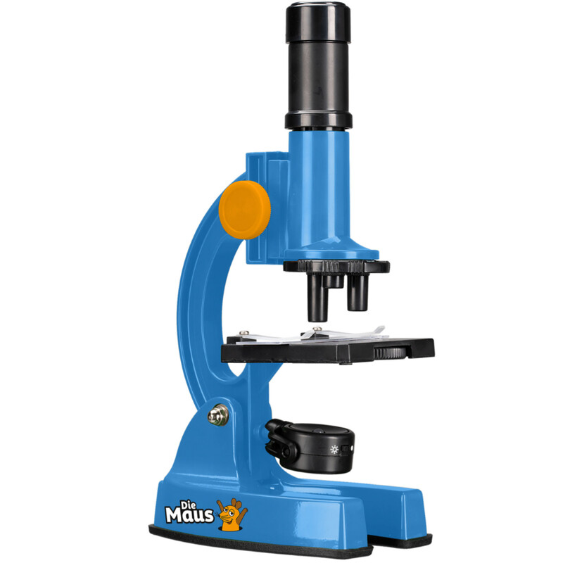 DieMaus Set per microscopio per bambini con custodia
