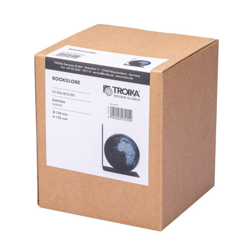TROIKA Globo BookGlobe Black Single 13 cm
