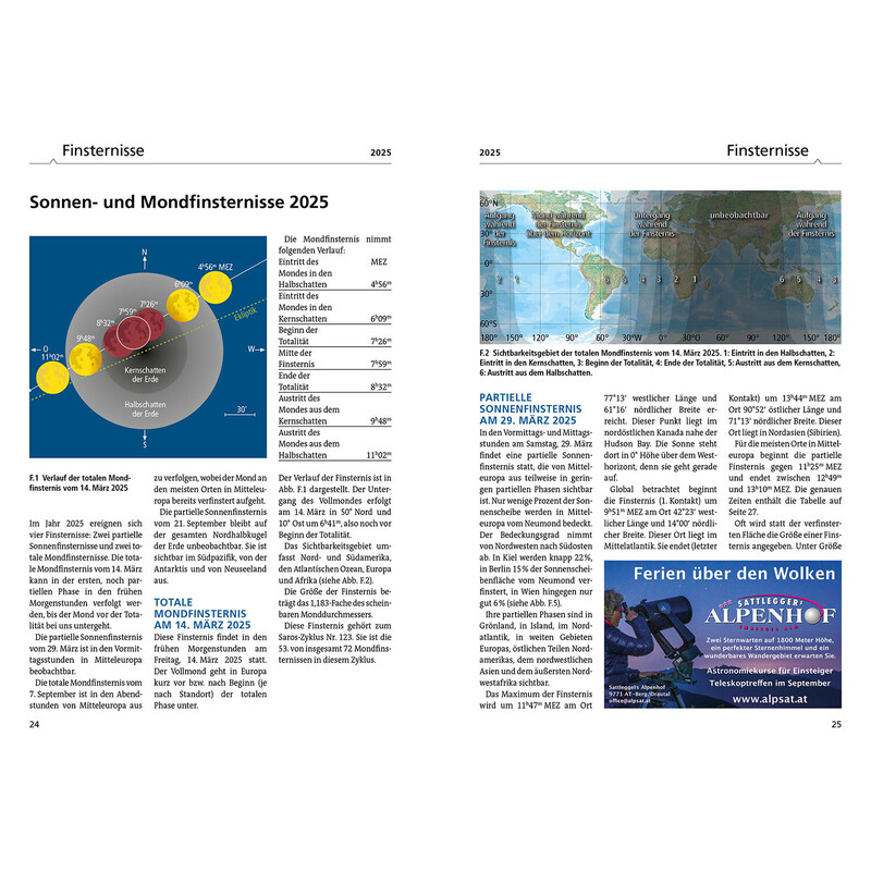 Kosmos Verlag Annuario Anno celeste 2025