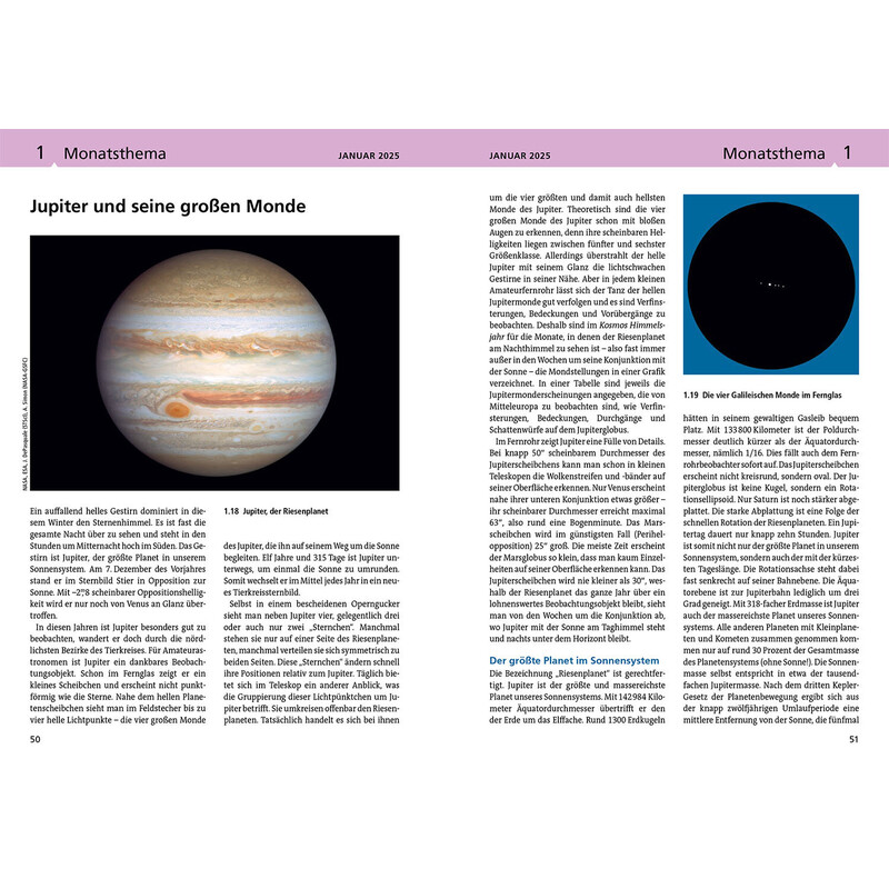 Kosmos Verlag Annuario Anno celeste 2025