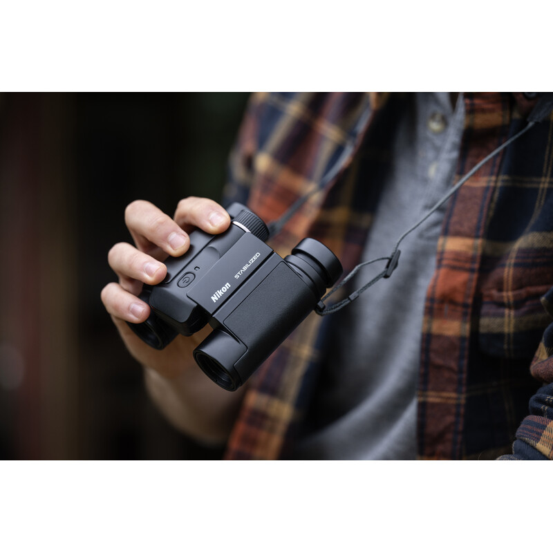 Nikon Binocolo Stabilizzato Bildstabilisiertes Fernglas Stabilized 10x25 S