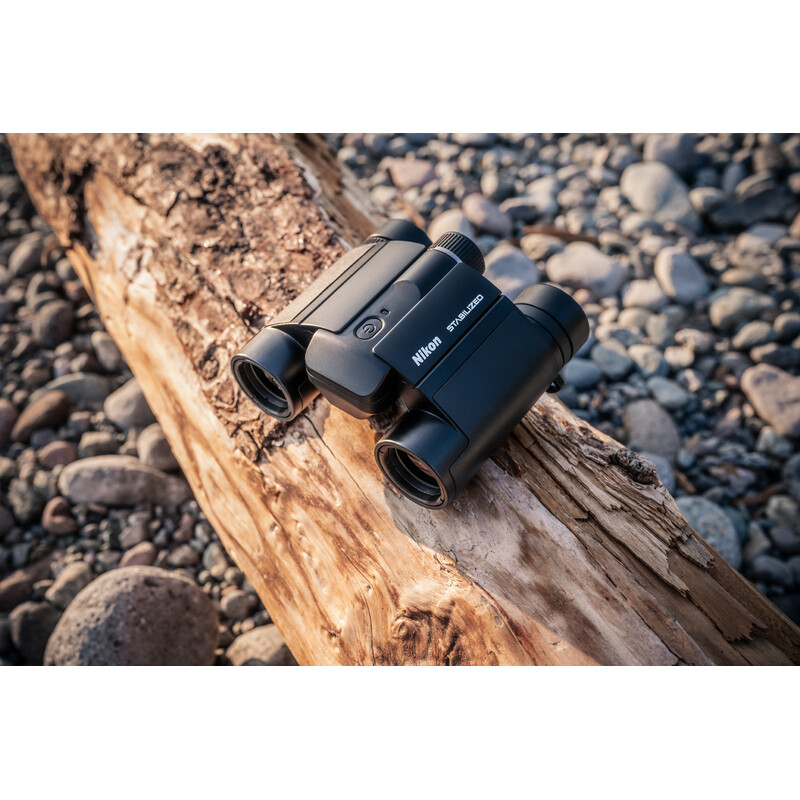Nikon Binocolo Stabilizzato Bildstabilisiertes Fernglas Stabilized 10x25 S
