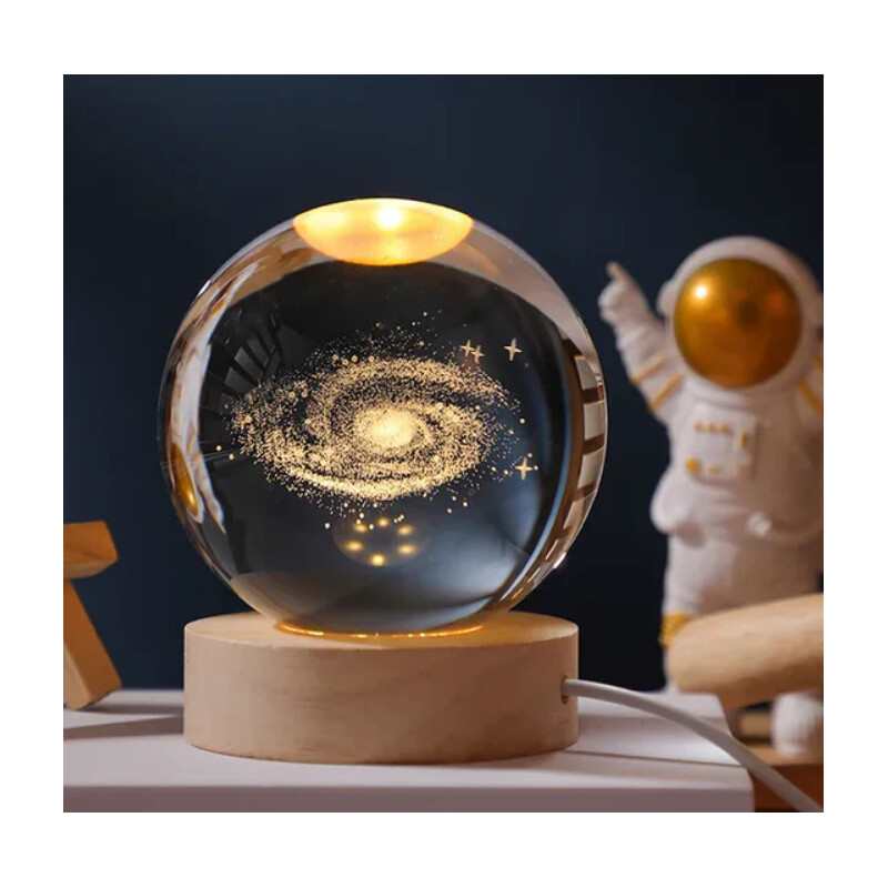 Creative Lighting Sfera di cristallo luminosa Via Lattea