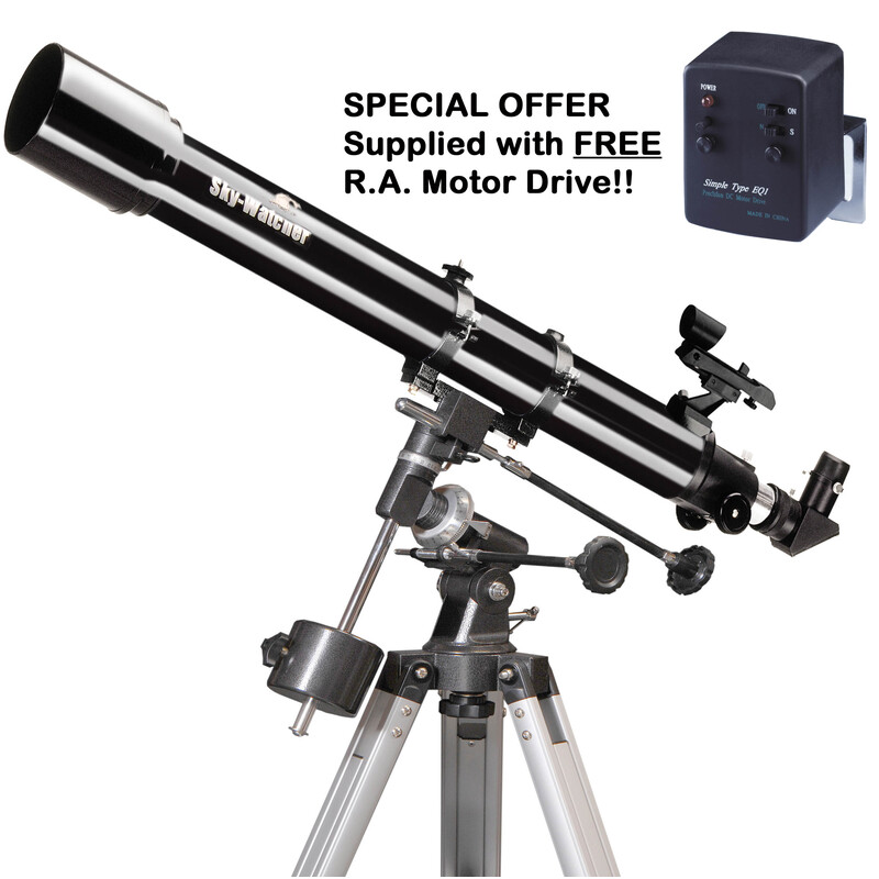 Skywatcher Telescopio AC 70/900 Capricorn EQ-1 RA